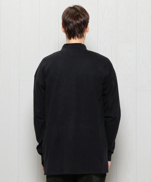 UNUSED(アンユーズド)の「<UNUSED>TURTLE NECK LONG SLEEVE/カットソー.(Tシャツ/カットソー・メンズ・オフホワイト/ブラック/ターコイズブルー・2/3)」の6枚目の写真