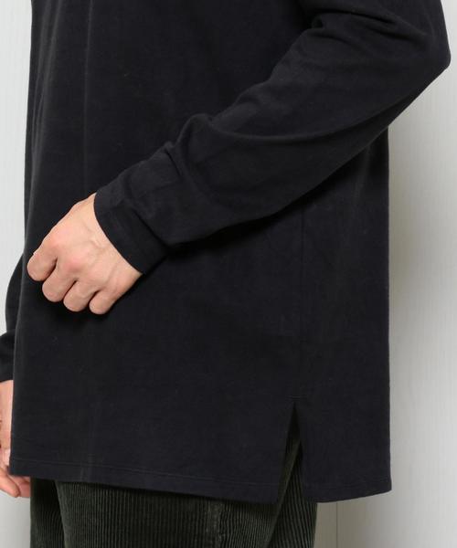 UNUSED(アンユーズド)の「<UNUSED>TURTLE NECK LONG SLEEVE/カットソー.(Tシャツ/カットソー・メンズ・オフホワイト/ブラック/ターコイズブルー・2/3)」の8枚目の写真