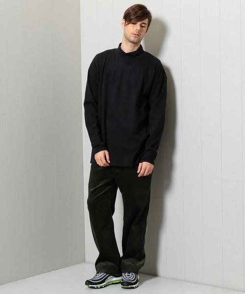 UNUSED(アンユーズド)の「<UNUSED>TURTLE NECK LONG SLEEVE/カットソー.(Tシャツ/カットソー・メンズ・オフホワイト/ブラック/ターコイズブルー・2/3)」の10枚目の写真