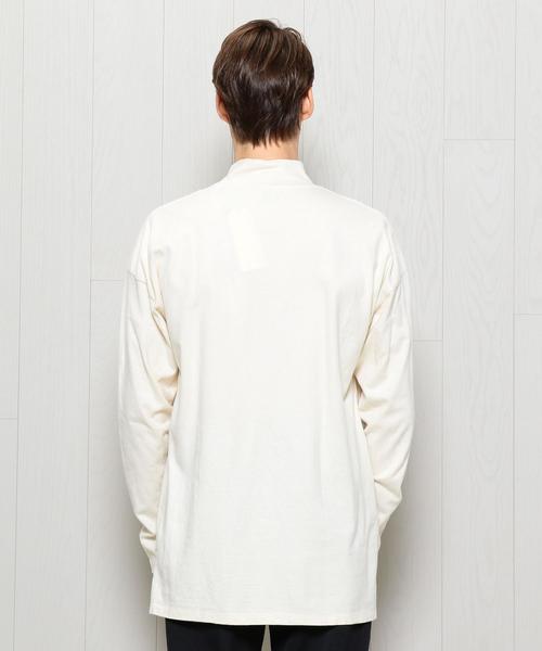 UNUSED(アンユーズド)の「<UNUSED>TURTLE NECK LONG SLEEVE/カットソー.(Tシャツ/カットソー・メンズ・オフホワイト/ブラック/ターコイズブルー・2/3)」の11枚目の写真