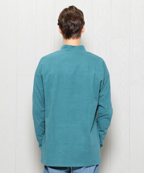 UNUSED(アンユーズド)の「<UNUSED>TURTLE NECK LONG SLEEVE/カットソー.(Tシャツ/カットソー・メンズ・オフホワイト/ブラック/ターコイズブルー・2/3)」の13枚目の写真