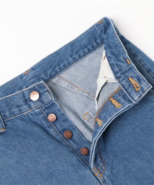 VINCA TOKYO(ヴィンカトーキョー)の「【VINCA TOKYO】1310-VINCA TOKYO デニムパンツ / 01model 3YR No Damage(デニムパンツ・レディース・ブルー・2/3)」の7枚目の写真