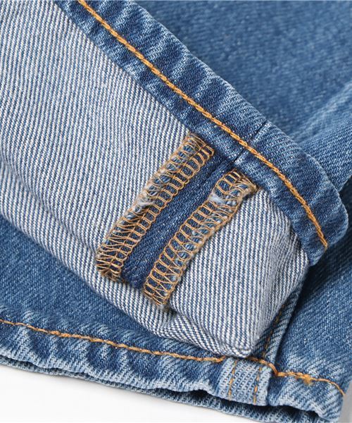 VINCA TOKYO(ヴィンカトーキョー)の「【VINCA TOKYO】1310-VINCA TOKYO デニムパンツ / 01model 3YR No Damage(デニムパンツ・レディース・ブルー・2/3)」の9枚目の写真