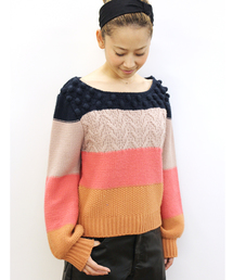 Kastane | 切替えKnitPO(ニット/セーター)