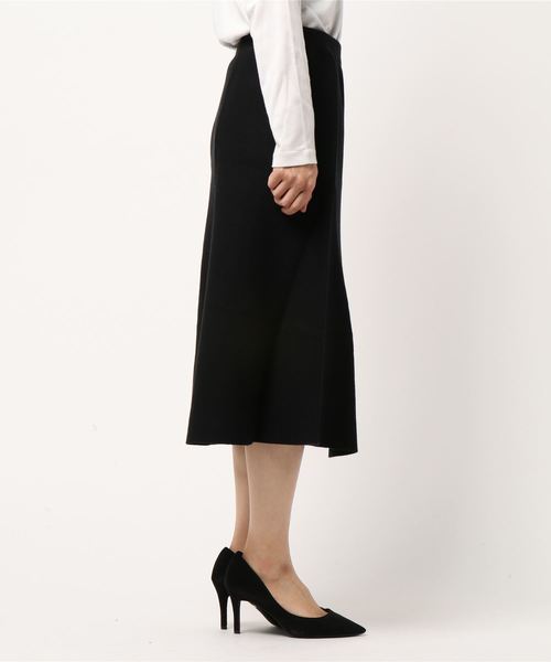 RIVE DROITE（リヴドロワ）の「アンゴラタッチマーメイドスカート（スカート・レディース・ブラック/ピンク・FREE）」の3枚目の写真