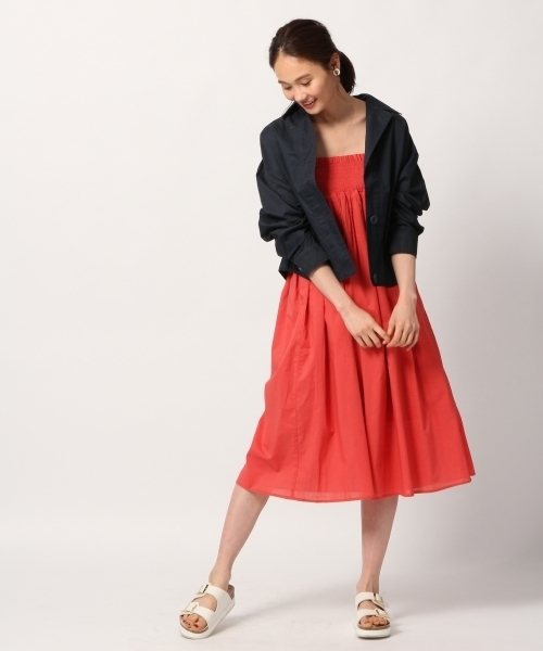 GLOBAL WORK（グローバルワーク）の「シャツブルゾン/786001（ブルゾン・レディース・ベージュ/ネイビー/カーキ・MEDIUM/LARGE）」の6枚目の写真