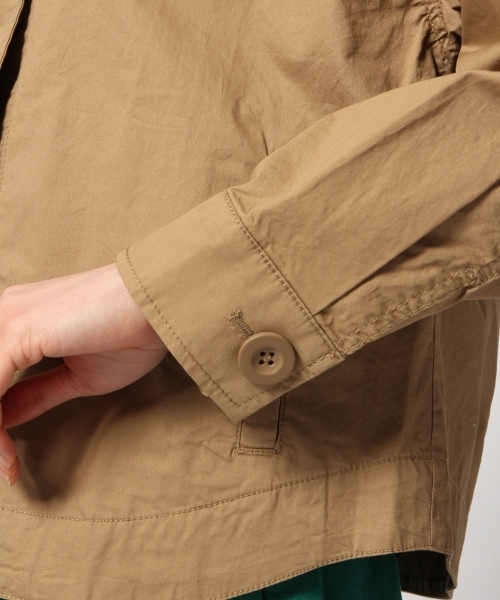 GLOBAL WORK（グローバルワーク）の「シャツブルゾン/786001（ブルゾン・レディース・ベージュ/ネイビー/カーキ・MEDIUM/LARGE）」の12枚目の写真