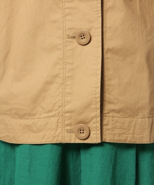 GLOBAL WORK（グローバルワーク）の「シャツブルゾン/786001（ブルゾン・レディース・ベージュ/ネイビー/カーキ・MEDIUM/LARGE）」の14枚目の写真
