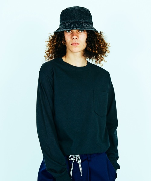 C.E.L.STORE(セルストア)の「【WEB限定】GILDAN/ギルダン 6OZ L/S POCKET TEE(Tシャツ/カットソー)」|ブラック