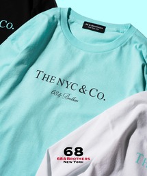 68&BROTHERS（シックスティエイトアンドブラザーズ）の「68&BROTHERS / "THE NYC & CO" PRINT L/S TEE（Tシャツ/カットソー）」