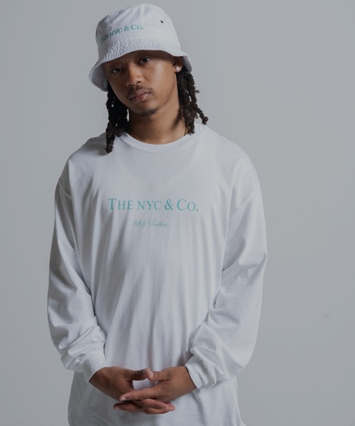 68&brothers(シックスティエイトアンドブラザーズ)の「68&BROTHERS / "THE NYC & CO" PRINT L/S TEE(Tシャツ/カットソー・メンズ・ホワイト/ブラック/ヘザーグレー/ネイビー/アクア/オレンジ/ライトピンク/パープル/ライトグリーン・MEDIUM/LARGE/X-LARGE/XX-LARGE/SMALL)」の10枚目の写真