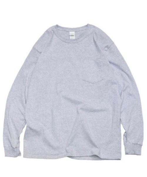 セール】【WEB限定】GILDAN/ギルダン 6OZ L/S POCKET TEE ポケットL