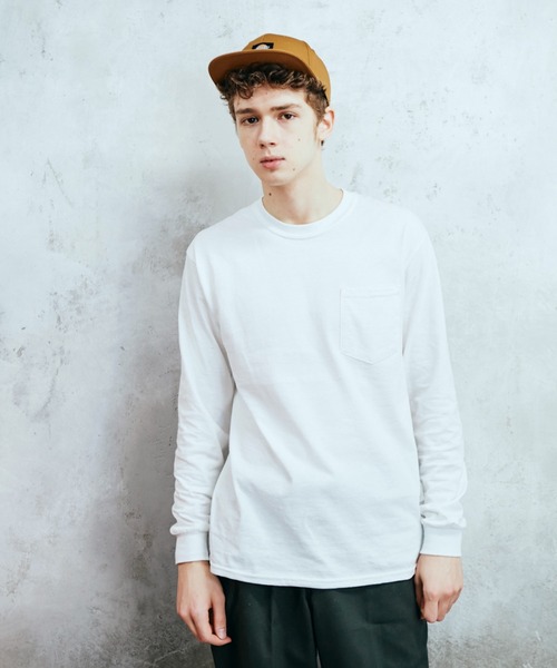 WEB限定】GILDAN/ギルダン 6OZ L/S POCKET TEE ポケットL/S T シャツ