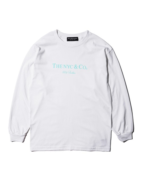 68&brothers(シックスティエイトアンドブラザーズ)の「68&BROTHERS / "THE NYC & CO" PRINT L/S TEE(Tシャツ/カットソー・メンズ・ホワイト/ブラック/ヘザーグレー/ネイビー/アクア/オレンジ/ライトピンク/パープル/ライトグリーン・MEDIUM/LARGE/X-LARGE/XX-LARGE/SMALL)」の13枚目の写真