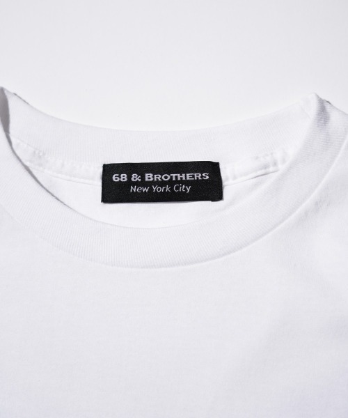 68&brothers(シックスティエイトアンドブラザーズ)の「68&BROTHERS / "THE NYC & CO" PRINT L/S TEE(Tシャツ/カットソー・メンズ・ホワイト/ブラック/ヘザーグレー/ネイビー/アクア/オレンジ/ライトピンク/パープル/ライトグリーン・MEDIUM/LARGE/X-LARGE/XX-LARGE/SMALL)」の14枚目の写真