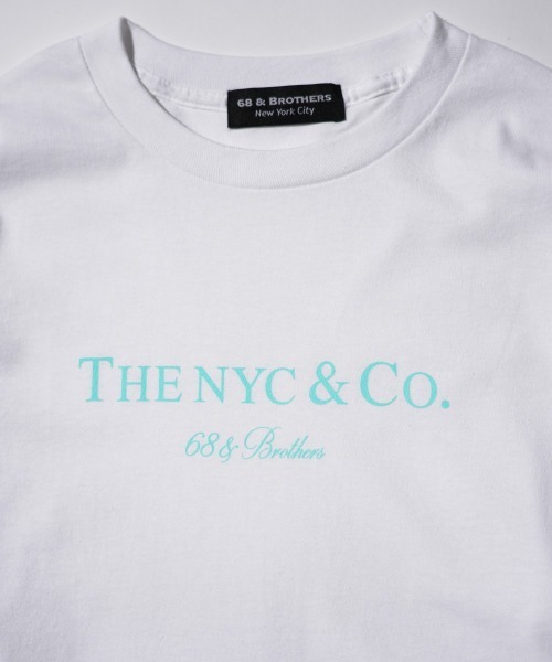 68&brothers(シックスティエイトアンドブラザーズ)の「68&BROTHERS / "THE NYC & CO" PRINT L/S TEE(Tシャツ/カットソー・メンズ・ホワイト/ブラック/ヘザーグレー/ネイビー/アクア/オレンジ/ライトピンク/パープル/ライトグリーン・MEDIUM/LARGE/X-LARGE/XX-LARGE/SMALL)」の15枚目の写真