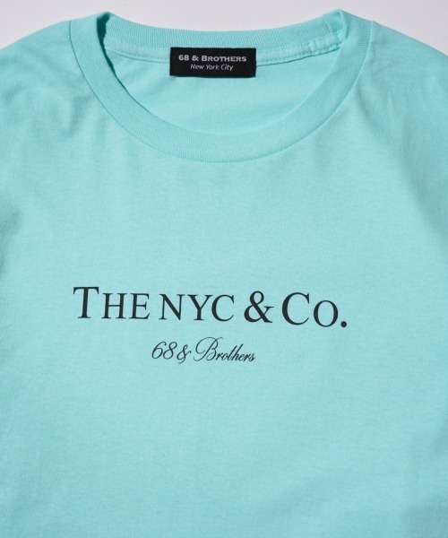 68&brothers(シックスティエイトアンドブラザーズ)の「68&BROTHERS / "THE NYC & CO" PRINT L/S TEE(Tシャツ/カットソー・メンズ・ホワイト/ブラック/ヘザーグレー/ネイビー/アクア/オレンジ/ライトピンク/パープル/ライトグリーン・MEDIUM/LARGE/X-LARGE/XX-LARGE/SMALL)」の22枚目の写真