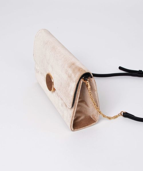 Khaju（カージュ）の「Khaju:2WAYベロアポシェット◇（ショルダーバッグ・レディース・ベージュ/オリーブ/ワイン・ONE SIZE）」の11枚目の写真