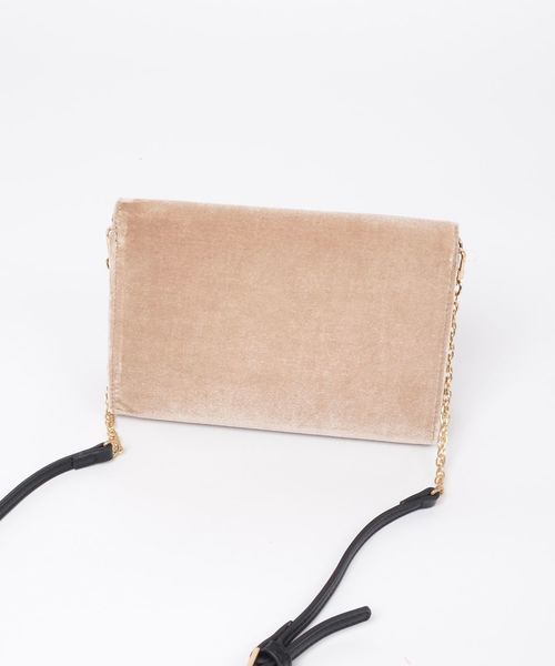 Khaju（カージュ）の「Khaju:2WAYベロアポシェット◇（ショルダーバッグ・レディース・ベージュ/オリーブ/ワイン・ONE SIZE）」の12枚目の写真