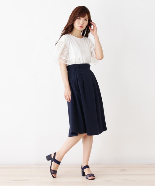 grove（グローブ）の「ふわっとフィットする、やわここちサンダル(日本製)（サンダル・レディース・ベージュ/ブルー/ブラック/シルバー・25/35/45）」の10枚目の写真