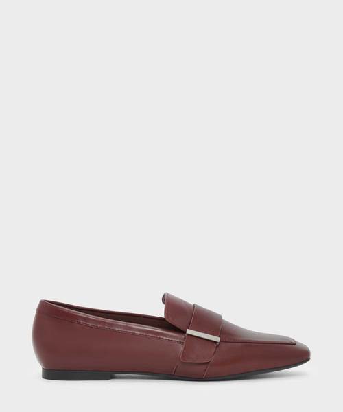 CHARLES & KEITH(チャールズ & キース)の「クラシックローファー / CLASSIC LOAFERS(ローファー・レディース・ブラック/マルチ/バーガンディー・22.5cm/23cm/23.5cm/24.5cm/25cm/25.5cm/26cm/26.5cm)」の1枚目の写真