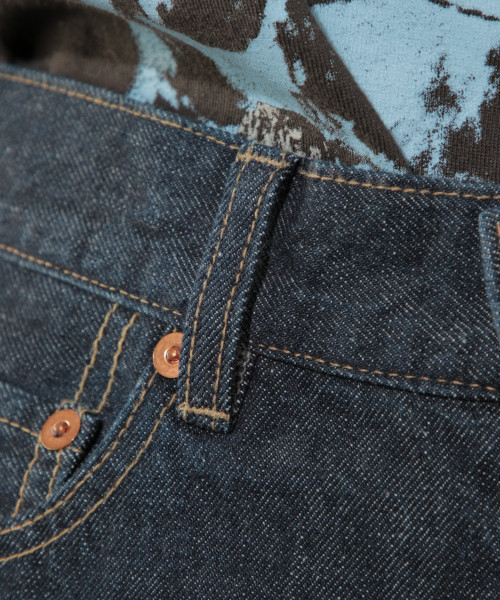 PAGEBOY（ページボーイ）の「ドレスジーンズ（デニムパンツ・レディース・ブラック/サックスブルー/インディゴブルー・SMALL/MEDIUM/LARGE）」の16枚目の写真