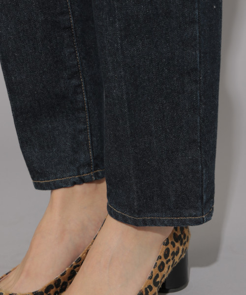 PAGEBOY（ページボーイ）の「ドレスジーンズ（デニムパンツ・レディース・ブラック/サックスブルー/インディゴブルー・SMALL/MEDIUM/LARGE）」の18枚目の写真