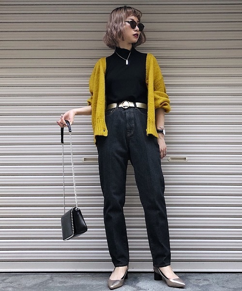 PAGEBOY（ページボーイ）の「ドレスジーンズ（デニムパンツ・レディース・ブラック/サックスブルー/インディゴブルー・SMALL/MEDIUM/LARGE）」の20枚目の写真