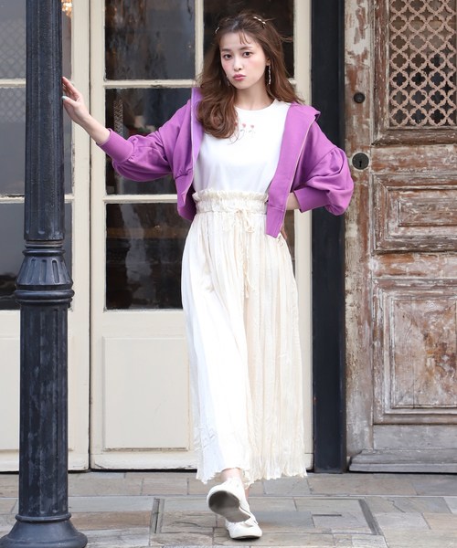 one after another NICE CLAUP（ワンアフターアナザーナイスクラップ）の「アソートロゴプリントTシャツ（Tシャツ/カットソー・レディース・ブラック/ベージュ/オフホワイト・FREE）」の14枚目の写真