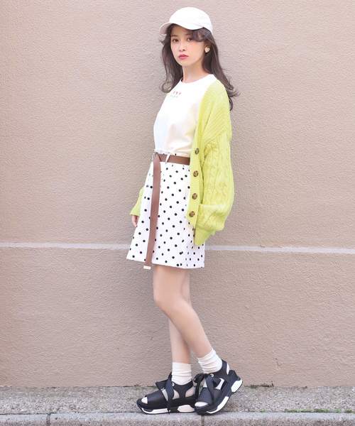 one after another NICE CLAUP（ワンアフターアナザーナイスクラップ）の「アソートロゴプリントTシャツ（Tシャツ/カットソー・レディース・ブラック/ベージュ/オフホワイト・FREE）」の17枚目の写真