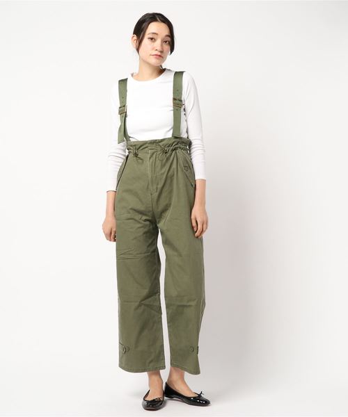 PAGEBOY（ページボーイ）の「リップストップサスツキパンツ（その他パンツ・レディース・カーキ/ブラック/ベージュ・FREE）」の6枚目の写真