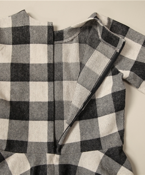 ROSE BUD（ローズバッド）の「LCTT-14142 C/N H/S PEPLUM TOPS（Tシャツ/カットソー・レディース・ホワイト×ブラック/ホワイト×ブルー・ONE SIZE）」の4枚目の写真