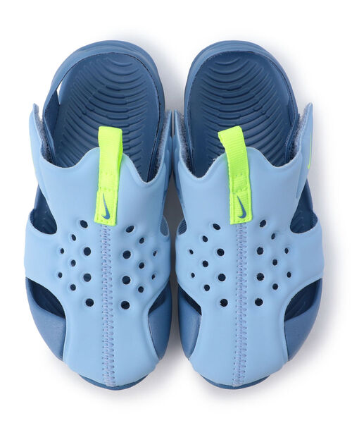 NIKE(ナイキ)の「NIKE:SUNRAY PROTECT 2(12~16cm)(サンダル・キッズ・ライトブルー/ブラック・15 /13/14/16/12)」の6枚目の写真