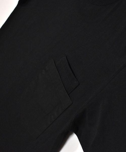 SToL（ストル）の「SToL : SToL Pocket T􏰁-􏰀hirt : ストールポケットＴシャツ（Tシャツ/カットソー・メンズ・ホワイト/ブラック・SMALL/MEDIUM/LARGE）」の5枚目の写真