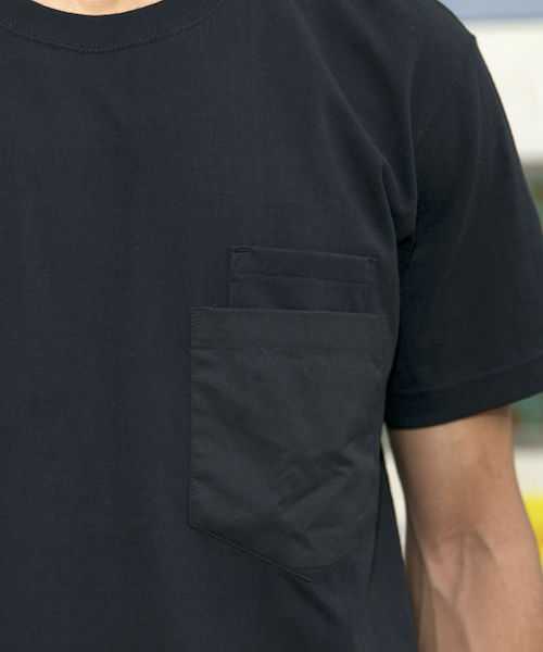 SToL（ストル）の「SToL : SToL Pocket T􏰁-􏰀hirt : ストールポケットＴシャツ（Tシャツ/カットソー・メンズ・ホワイト/ブラック・SMALL/MEDIUM/LARGE）」の8枚目の写真