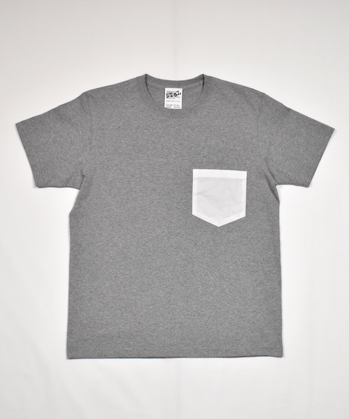 SToL（ストル）の「SToL : SToL Pocket T􏰁-􏰀hirt : ストールポケットＴシャツ（Tシャツ/カットソー・メンズ・ホワイト/ブラック・SMALL/MEDIUM/LARGE）」の7枚目の写真
