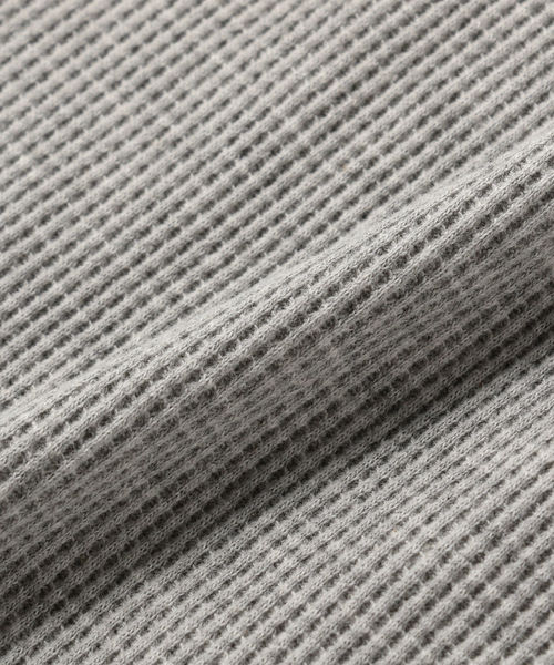 FRUIT OF THE LOOM（フルーツオブザルーム）の「SU:【FRUIT OF THE LOOM×SHIPS】ワッフル ロング タンクトップ（タンクトップ・メンズ・ブラック/グレー/オフホワイト・MEDIUM/LARGE）」の14枚目の写真