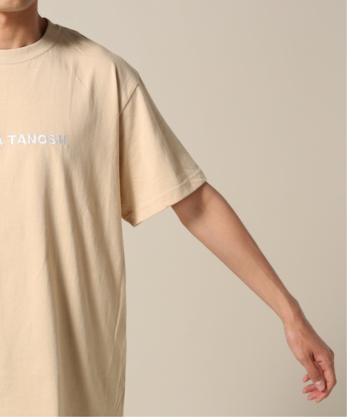 WISM（ウィズム）の「BOKU HA TANOSII / ボクハタノシイ Tシャツ（Tシャツ/カットソー・メンズ・ホワイト/ベージュ/レッド・MEDIUM/LARGE/X-LARGE）」の8枚目の写真