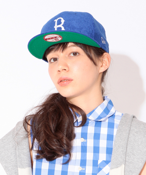 BEAMS BOY(ビームスボーイ)の「NEW ERA / PILE “9FIFTY” SPECIAL(キャップ・レディース・ワイン/グリーン/ブルー/ネイビー・ONE SIZE)」の4枚目の写真