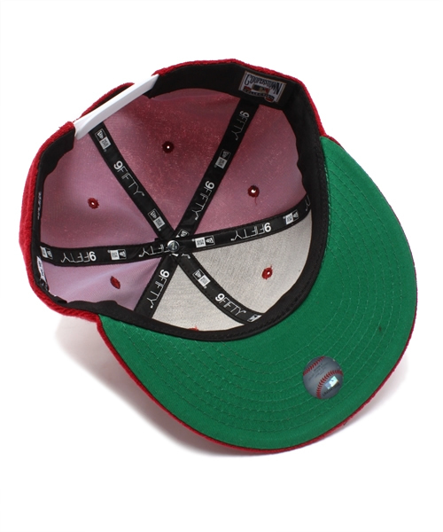 BEAMS BOY(ビームスボーイ)の「NEW ERA / PILE “9FIFTY” SPECIAL(キャップ・レディース・ワイン/グリーン/ブルー/ネイビー・ONE SIZE)」の12枚目の写真