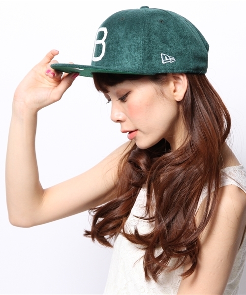 BEAMS BOY(ビームスボーイ)の「NEW ERA / PILE “9FIFTY” SPECIAL(キャップ・レディース・ワイン/グリーン/ブルー/ネイビー・ONE SIZE)」の9枚目の写真