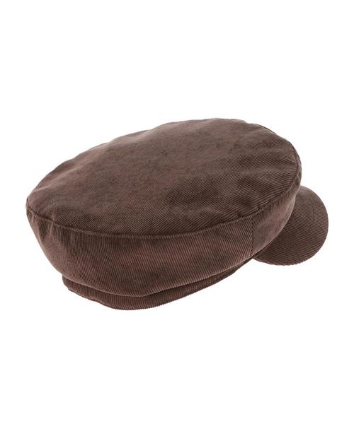 AMERICAN HOLIC（アメリカンホリック）の「コーデュロイキャスケット　＊（キャスケット・レディース・ブラック/ベージュ・FREE）」の6枚目の写真