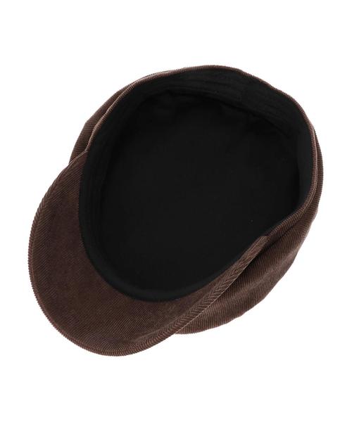 AMERICAN HOLIC（アメリカンホリック）の「コーデュロイキャスケット　＊（キャスケット・レディース・ブラック/ベージュ・FREE）」の4枚目の写真