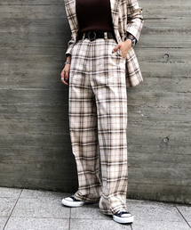 PAGEBOY | セットアップ チェックパンツ(その他パンツ)