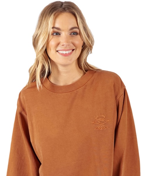 rip curl(リップカール)の「【RIP CURL / リップカール】レディースワンポイントスウェット / トレーナー / オーバーサイズ / ワンマイルウェア / ルームウェア(スウェット・レディース・レッド系その他2/オレンジ系その他2・MEDIUM/LARGE)」の18枚目の写真