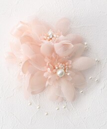 SHOO・LA・RUE | パールビーズ×チュールコサージュ(ブローチ/コサージュ)