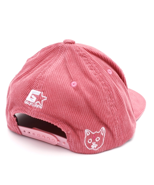 ODD FUTURE（オッドフューチャー）の「GOLF Snapback（キャップ・メンズ・ピンク/ブルー・ONE SIZE）」の4枚目の写真