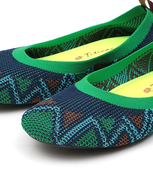 チチカカ（チチカカ）の「ニットフラットシューズ（パンプス・レディース・ネイビー/ブラウン/ブラック・MEDIUM/LARGE）」の20枚目の写真