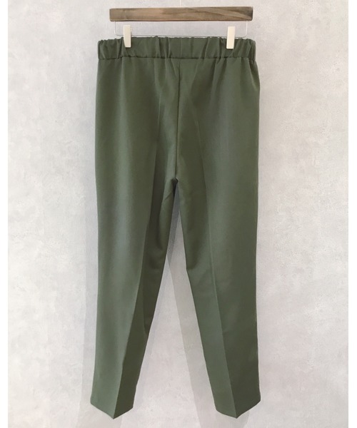 Niell（ニール）の「スリムテーパードタックイージースラックス（スラックス・メンズ・ブルー系その他/杢グレー/ブラック系その他/カーキ/ベージュ/ブラック/アイボリー・L/M）」の11枚目の写真