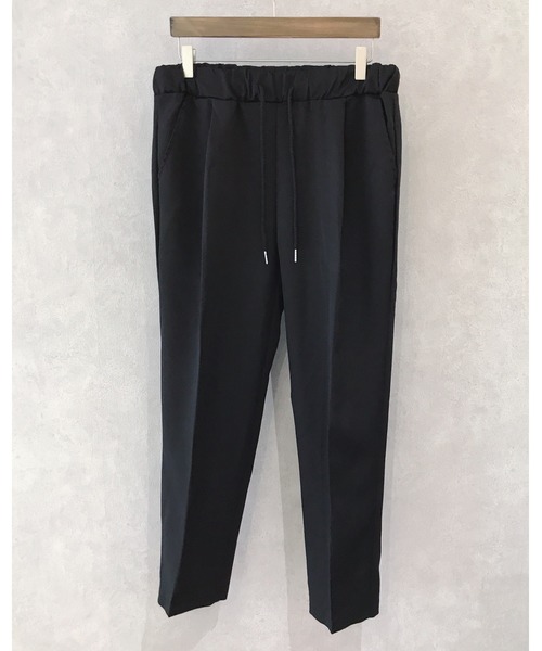 Niell（ニール）の「スリムテーパードタックイージースラックス（スラックス・メンズ・ブルー系その他/杢グレー/ブラック系その他/カーキ/ベージュ/ブラック/アイボリー・L/M）」の18枚目の写真